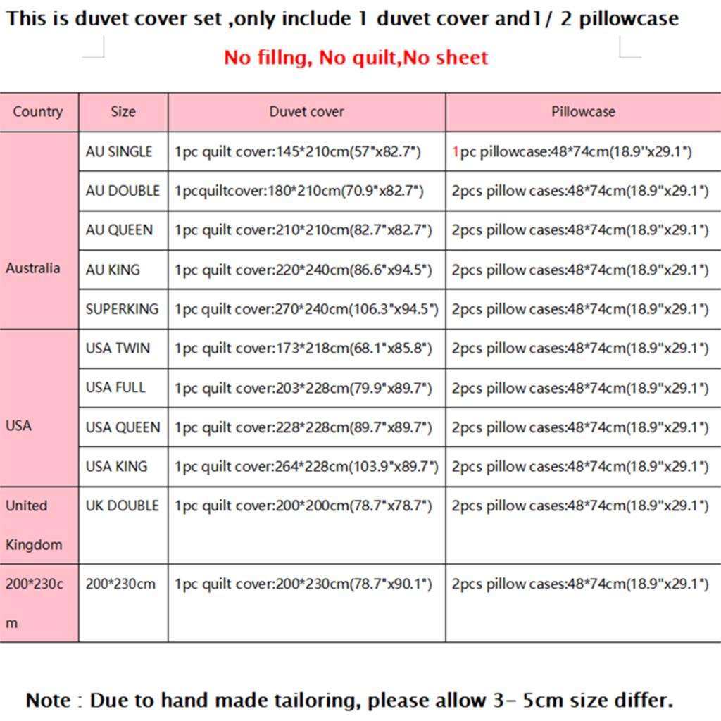 Unicorn Pink And Blue Cotton Duvet Cover Bed 150 Comforter Sets King Size Bedding Set Couple Bed Quilt Covers 220x240 Double