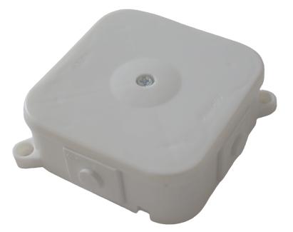Surface-mounted installation box with terminals and glands 80x80x34mm IP44 white PHS-1