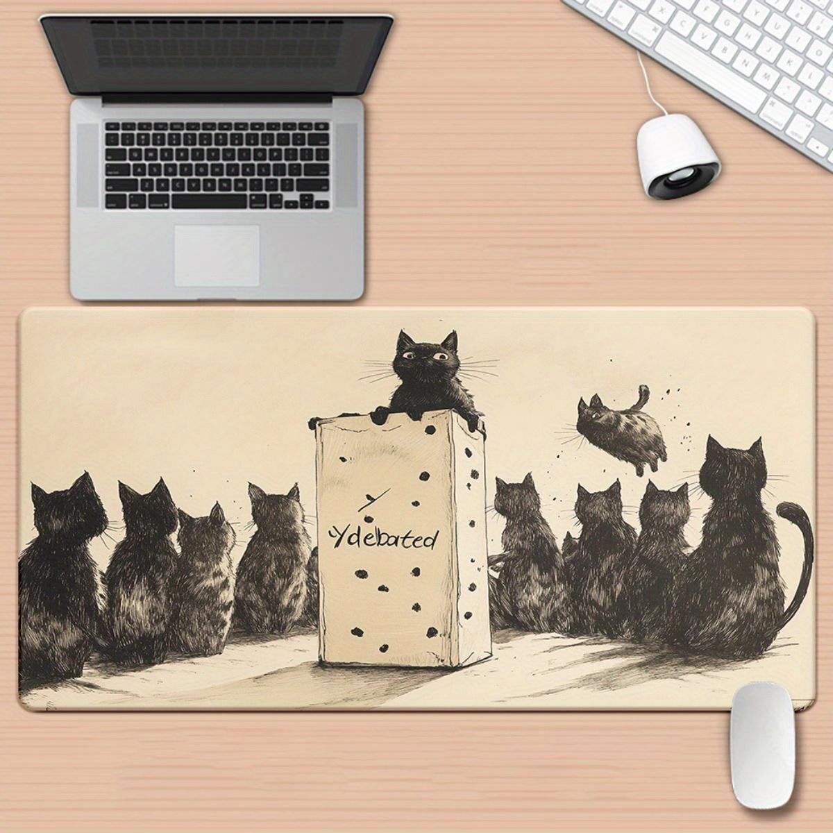 Silent Slide Cloth Mouse Pad Quiet Operation For Quiet Office Home Working Environment 400x800x2mm