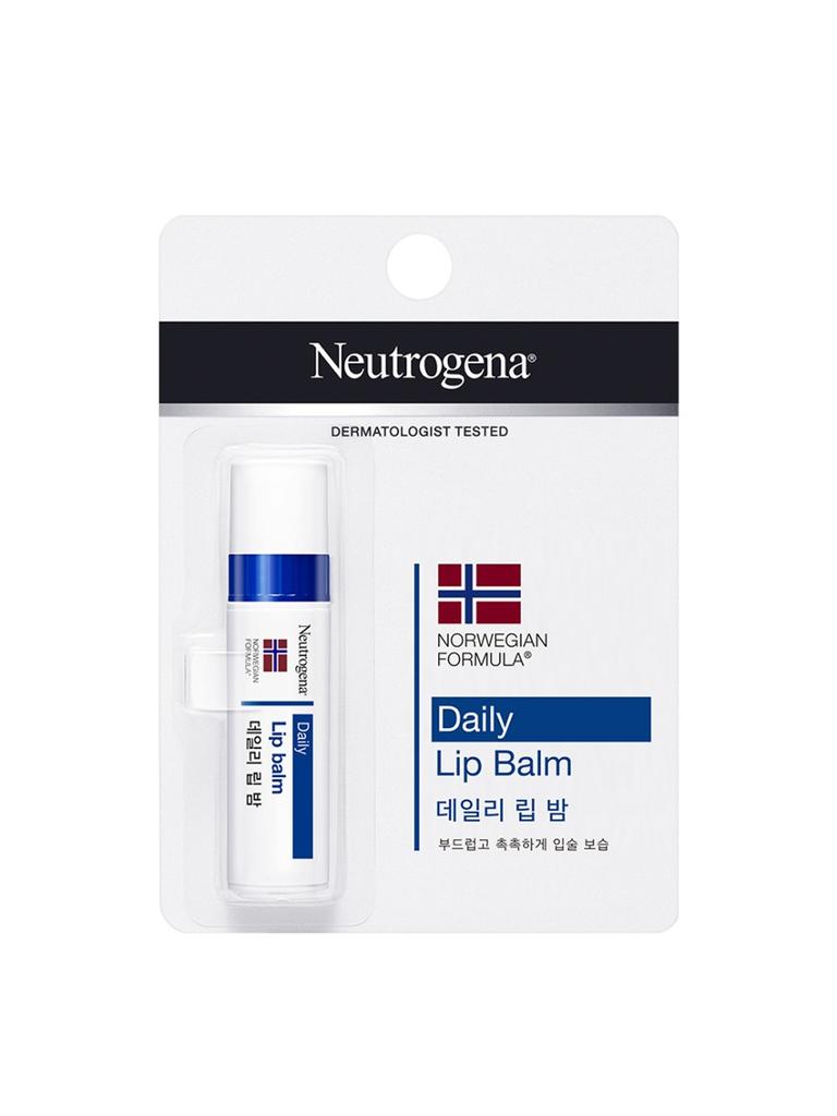 Neutrogena Lippenbalsam Stift - Feuchtigkeitsspendender Lippenbalsam für trockene, rissige Lippen
