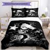 3pcs Duvet Cover Set (1*Duvet Cover + 2*Pillowcase, Without Core), Michael Jackson Print Soft All‑Season Bedding Set, Home Bedroom Decor Gift