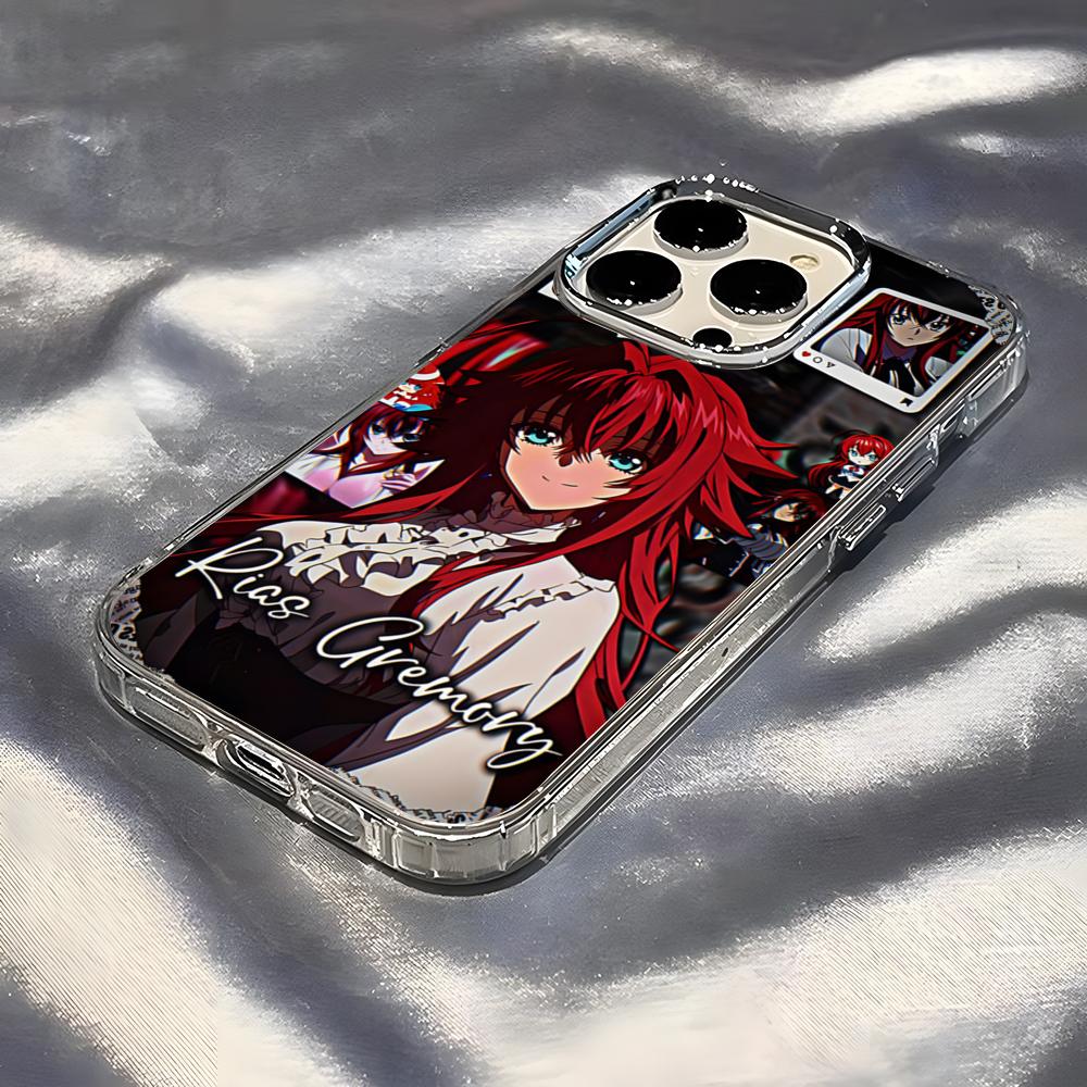 High School DxD Hero Phone Case For IPhone 17 Pro Max 16 15 14 Pro Max IPhone 13 Pro Max 11 Plus Transparent Cover