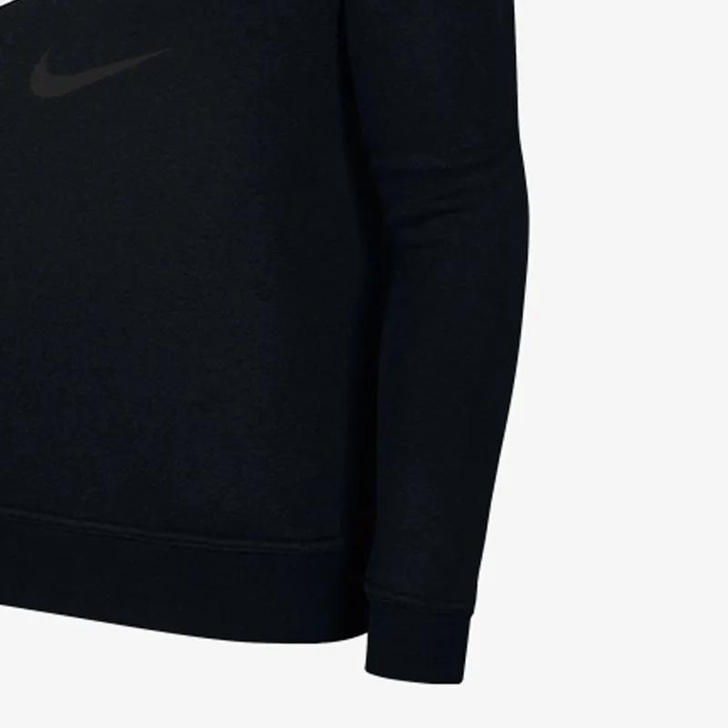 Nike Толстовки Женские Черные С Капюшоном Умеренные Обычные (унисекс) Толстовки 938061 010