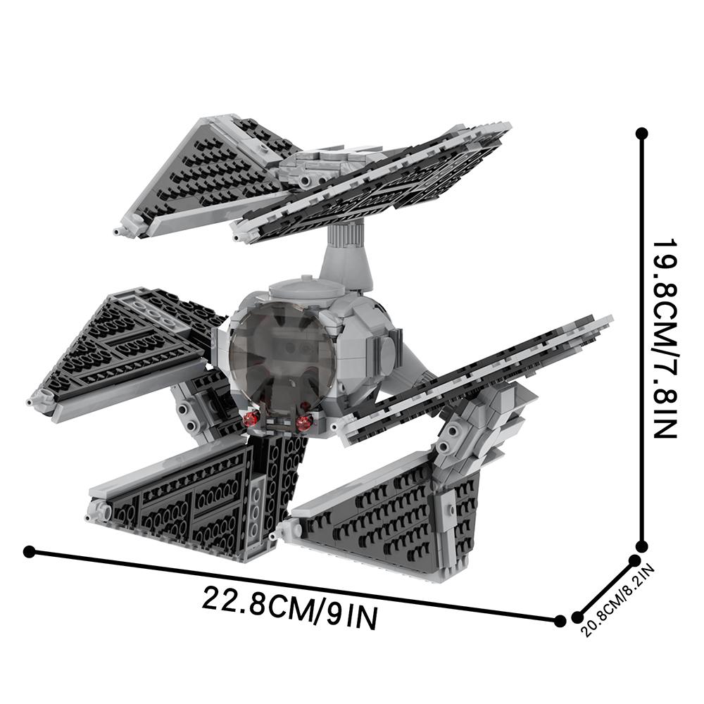 MOOXI Hvězdné války Bojový tank Model Cihličky DIY Dioráma Dospělí Děti Hračky Stavebnice Montessori Dárky Pokojová dekorace