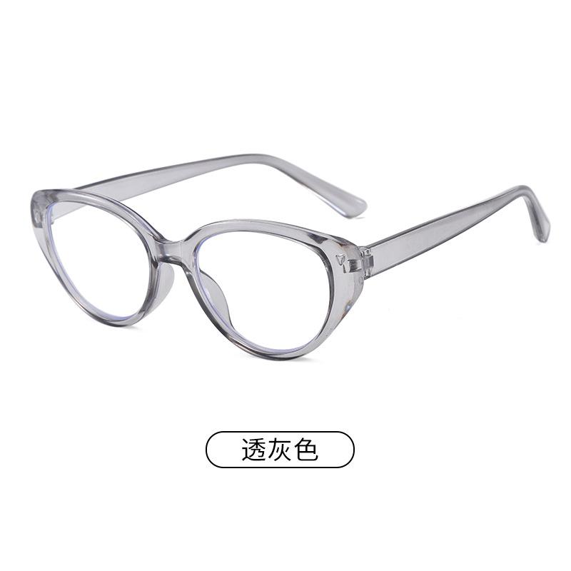 

Versatile Anti-Blue Reading Glasses Women S Pc Round High Definition Flat Light Glasses Frame Reading Mirror +0.00 flat light