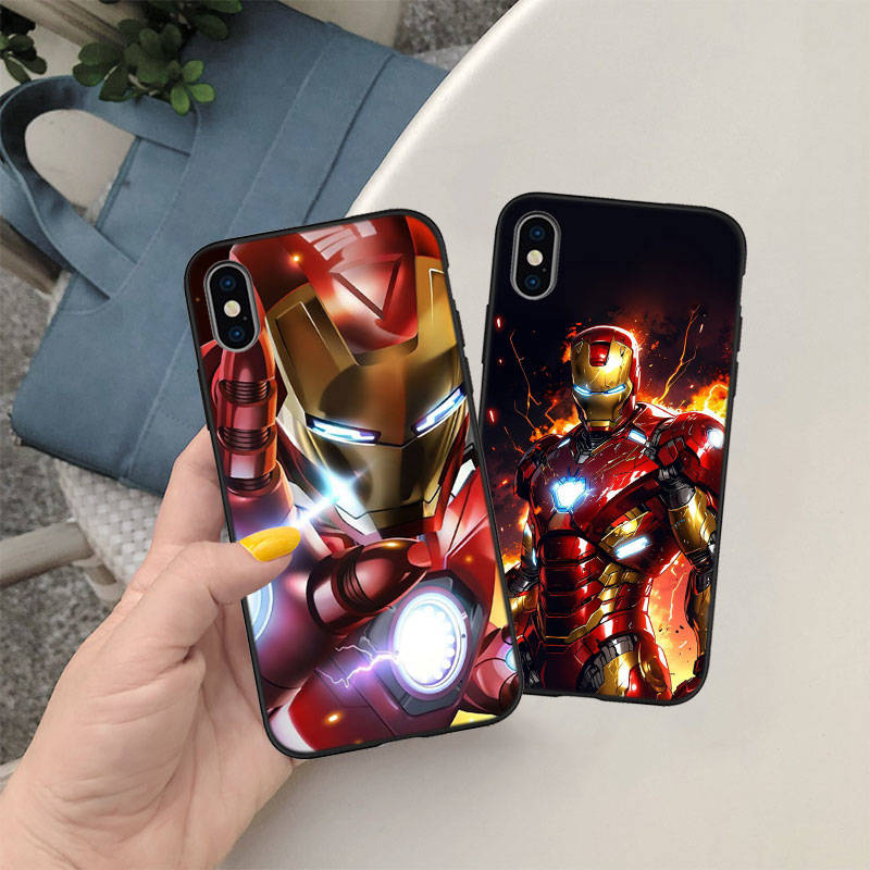 II9 Iron Man Phone Case for iPhone 6 6s 7 8 11 12 13 14 15 XS Pro Max XR X SE Samsung S20 S21 S22 S23 S24 FE Ultra Plus Lite S21S A55