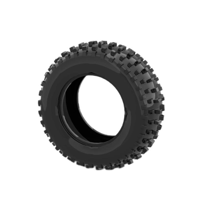 Small Particles MOC 69909 75.1 x 28mm Tire Wheel Skin for Building Blocks Standard чёрный