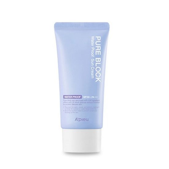 A’PIEU Pure Block Natural Waterproof Sun Cream SPF50+ PA+++ 50ml