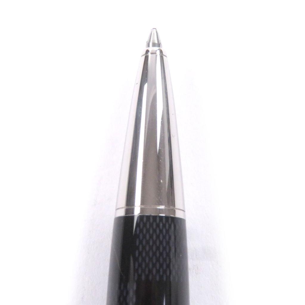 Excellent LOUIS VUITTON Ballpoint Pen Grand Tour Damier Graphite Silver Used