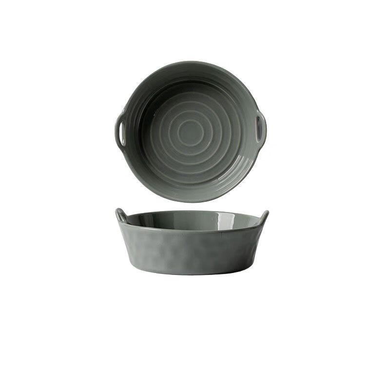 Qianxing Ceramic Double-Handle Versatile Bowl