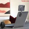 Universal Magnetic Phone Mount Holder For Computer Monitor Laptop Car Dashboard Aluminum Foldable Adjustable Stand
