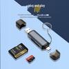 USB 3.0 Multifunctional Card Reader for SD/TF - Universal Converter for Mobile Phones & Computers