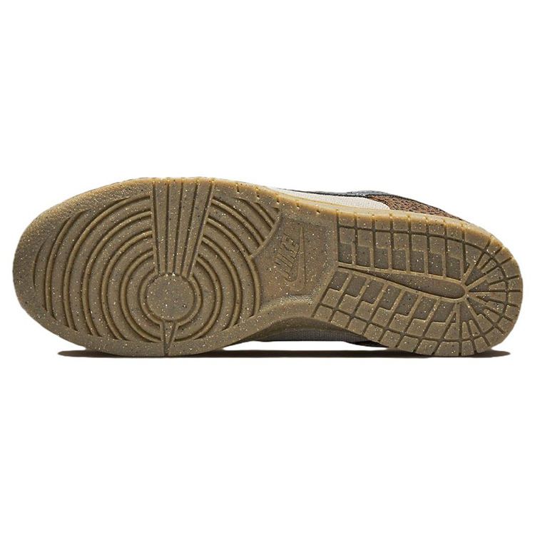 Nike Dunk Low Golden Moss Heren Sneakers Bruin Cacao-Wow Off-Noir DX2654-200