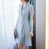 Women's Professional Suit Collar Dress