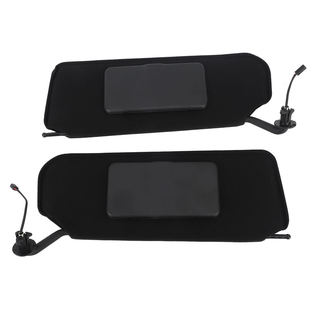 1 Paar Sonnenblenden mit Leuchten und Spiegeln 10442034 Links Rechts Ersatz für Chevy Corvette C5 1997 bis 2004