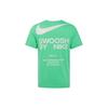 Nike T Shirts Men's Green Crew Neck Moderate DZ2882-363