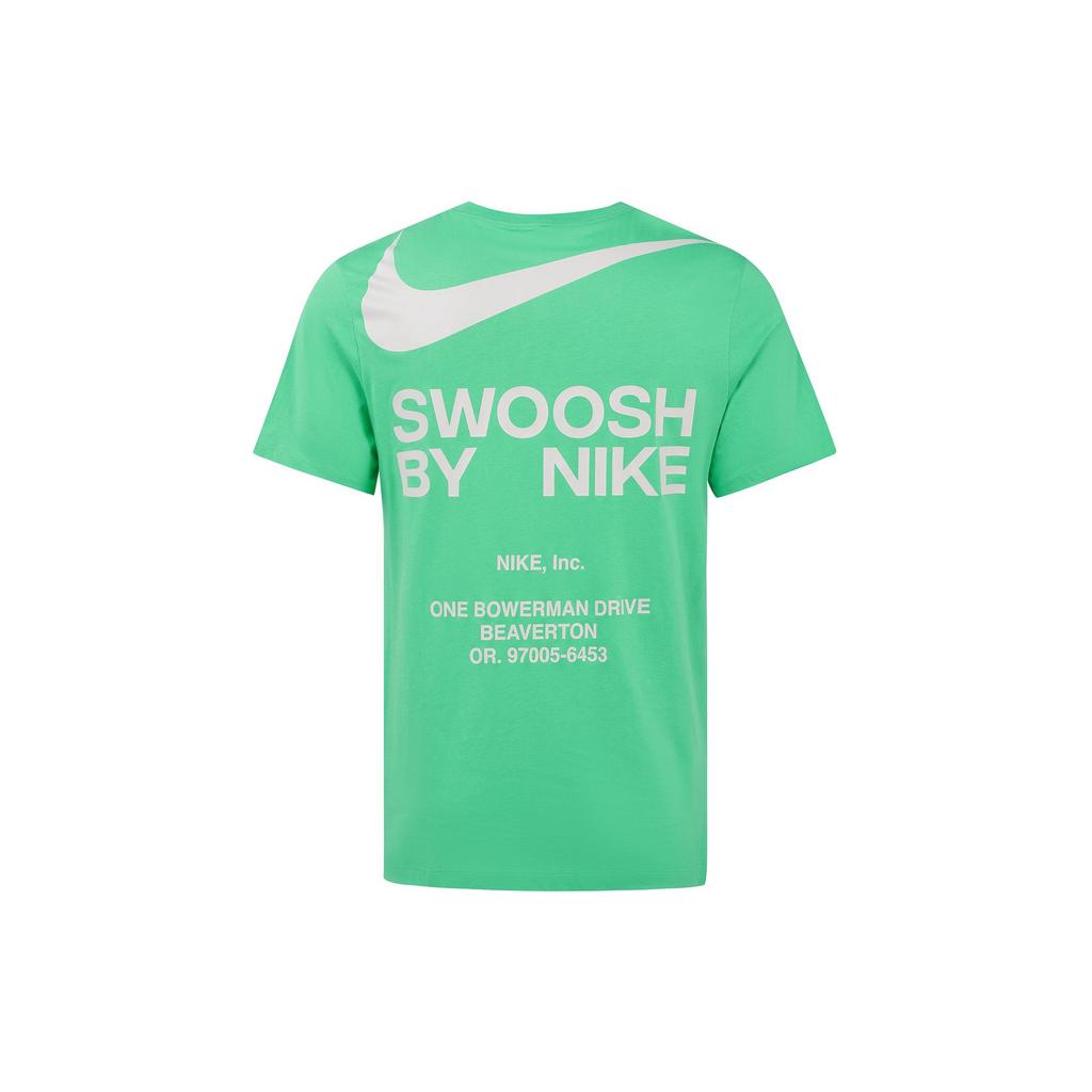 Nike T Shirts Men's Green Crew Neck Moderate DZ2882-363