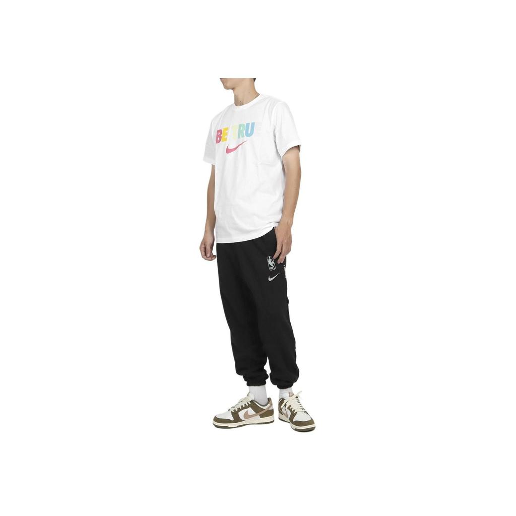 Nike Dri-Fit NBA Standard Fit Tapered Hose Schwarz FQ3465-010