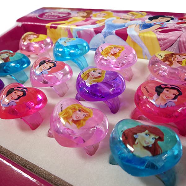 Princess Set of 12 Disney Princess Rings Rings,