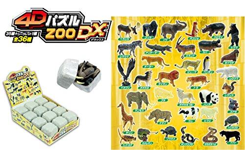 

Zoo DX 4D Animal Puzzle, Set of 12