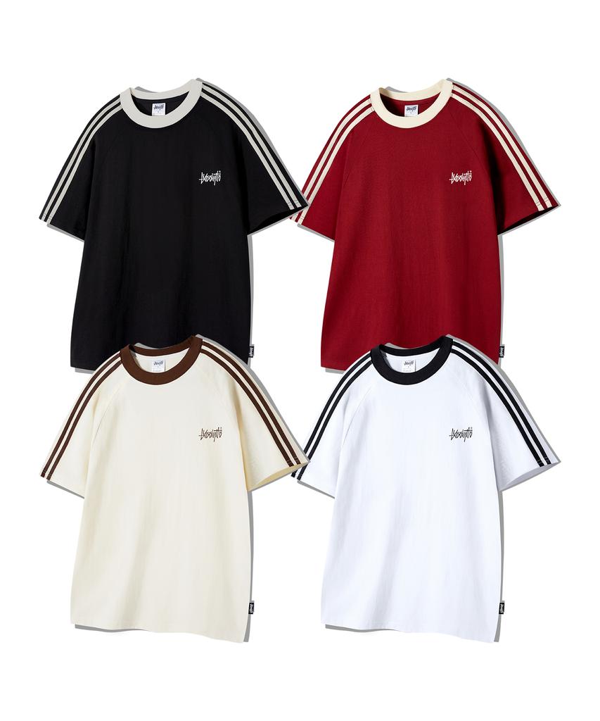 Yosemiti [Set] Og Track Collar Select Raglan Short Sleeve Tee (Type B)