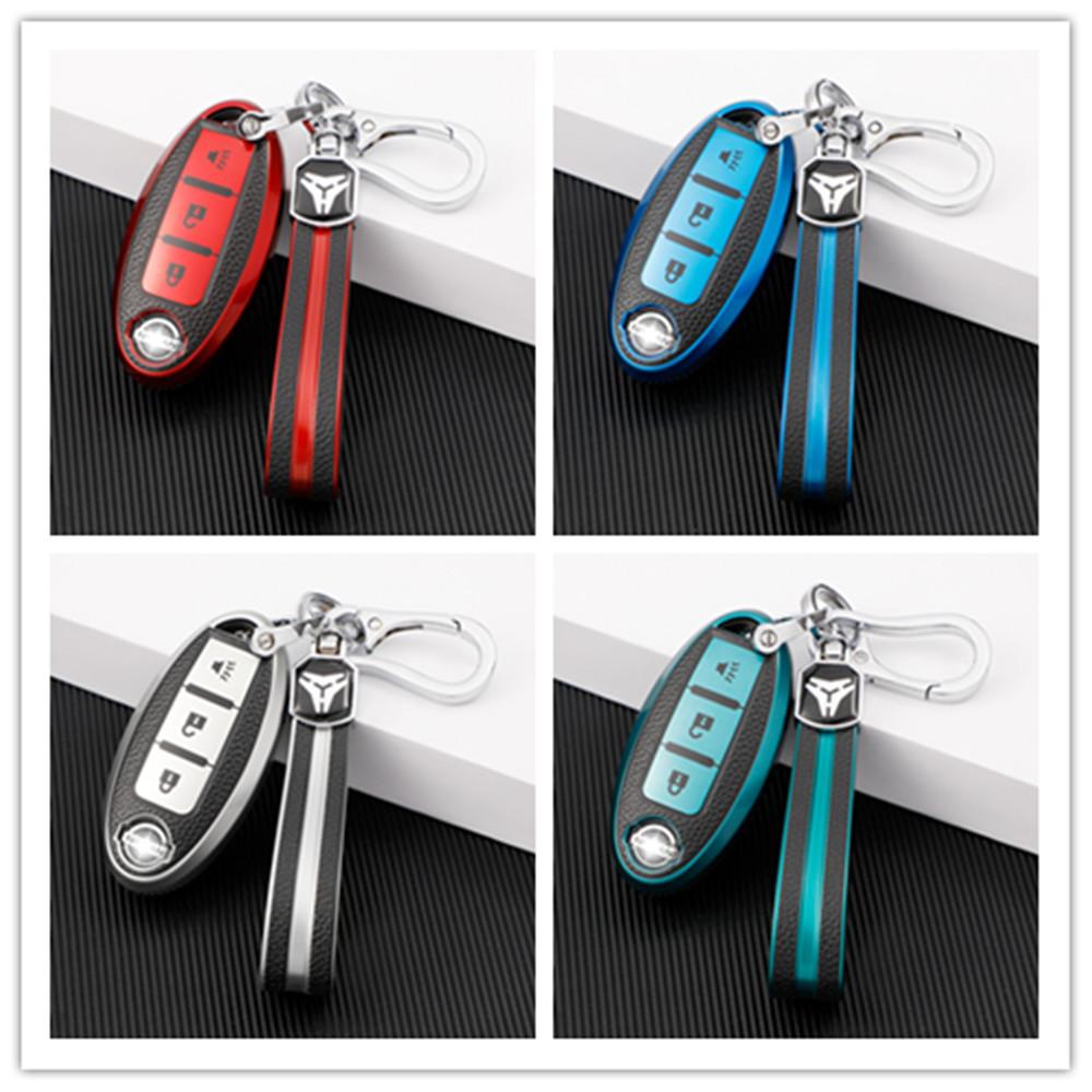 

Захисний чохол для ключів Color My Life для Nissan Xtrail X-trail T32 Qashqai J11 Teana Almera L32 L33 Kicks Green