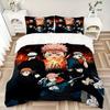 Jujutsu Kaisen Spirit Battle Print 3Pcs Bedding Setduvet Cover With 2 Bedropillowcase Home Birthday Gift