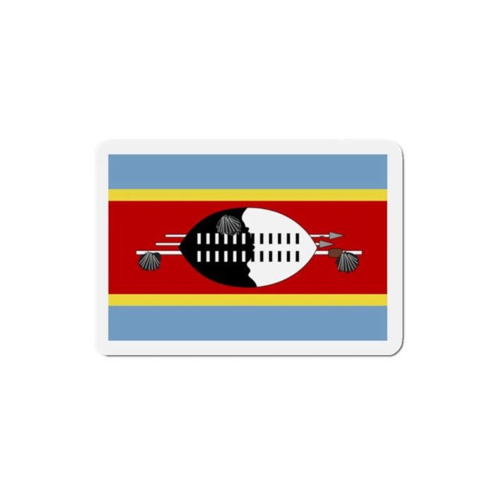 Aimant Drapeau Eswatini - Multicolore - 9 Cm - 50 Pièces - Résine Synthétique - Mixte