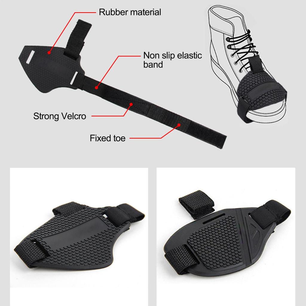 Motorcycle Gear Shift Pad Motorcycle Riding Boots Protector Road Racing Shifter Shoe Cover For Daily Riding Shifter Protection