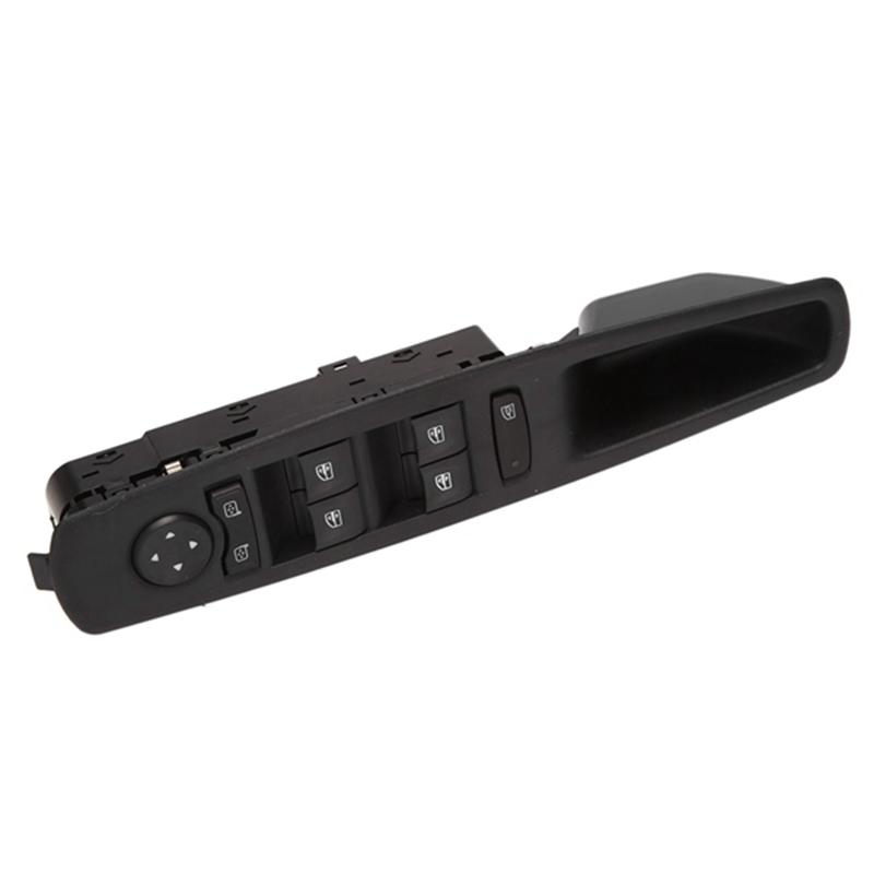 1 PCS Automotive Power Window Control Switch Glass Lift Switch Black ABS For Renault Fluence L30 Megane 254000428R-A99D