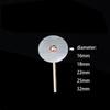 6pcs Stainless Steel Cutting Disc Set with Mandrel for Rotary Tool 16-32mm Metal Slice Blade Suitable for Cutting and Engraving
