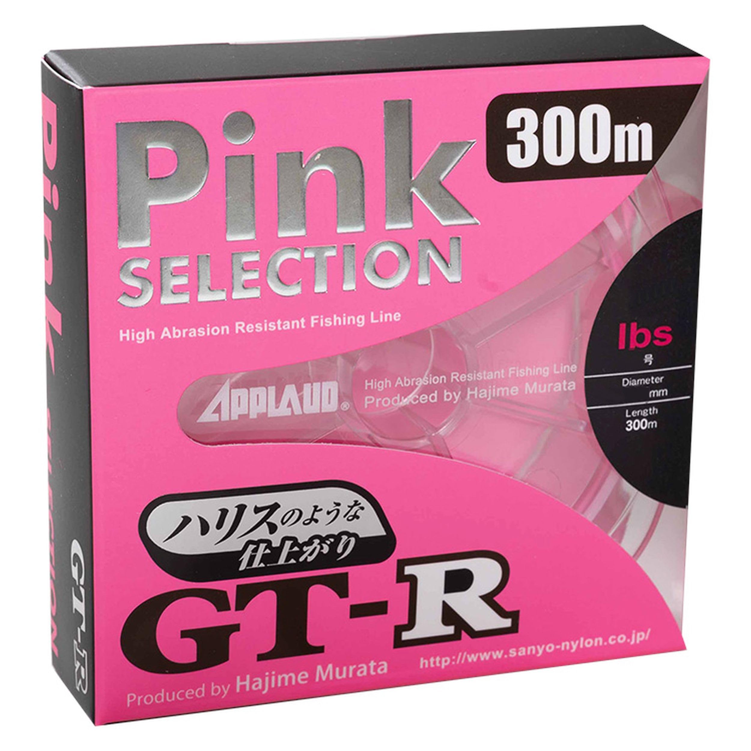 

Sanyo Nylon GT-R Pink SELECTION 300m 8lb
