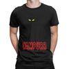 Vampurr Black Cat Halloween Gift T Shirt Men's Cotton Funny T-Shirt Round Collar Vampire Tee Shirt Short Sleeve Tops Gift Idea