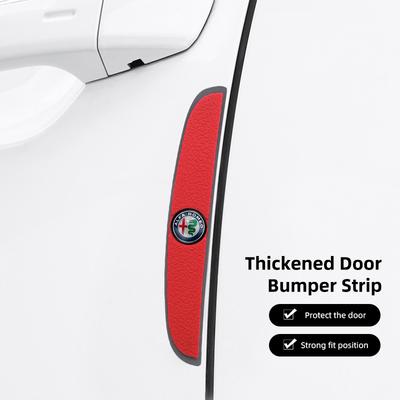 Car Door Anti Scratch Protection Strips Accessories For 156 159 147 4C 8C 166 Giulia Giulietta Mito Stelvio Spider GT