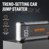 AX4500 Jump Starter, 4500A Peak, 12V Lithium Battery Booster with 4' LCD & LED Light