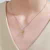 Creative Personality Mother Child Embrace Pendant Necklace for Women Men Mother's Day Father's Day Commemorative Gifts Jewelry