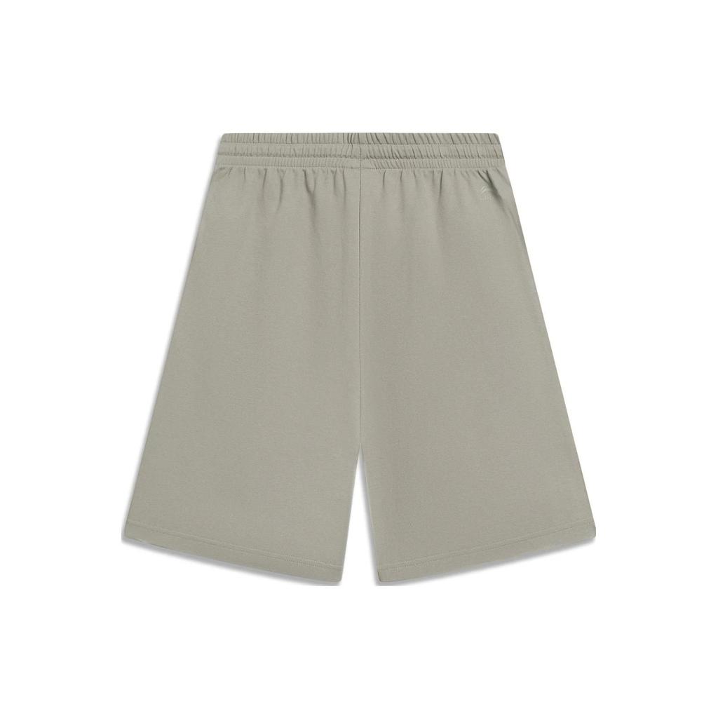 Li Ning CF Comfortable Simple Versatile Casual Shorts Men Shorts Pomegranate-Yellow AKST651-3