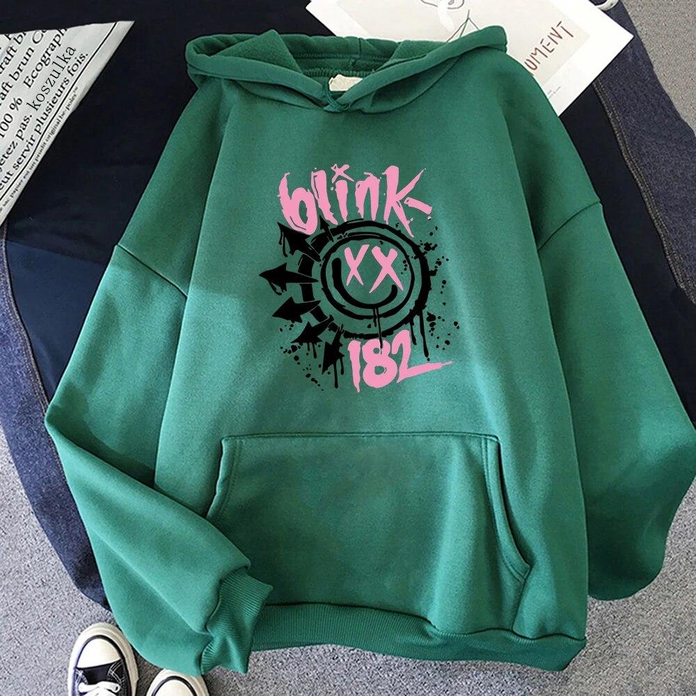 Blink 182 Hoodie Damen/Herren Ästhetische Harajuku Grafik Hoodies Unisex Herbst Winter Casual Vintage Pullover Sweatshirts Kleidung Unisex