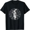 Weißes Kaninchen Vintage Uhr Steampunk T-Shirt T-Shirt
