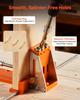 Pocket Hole Jig Kit, 12.7 to 38.1 mm Adjustable, Jig Pocket Hole System with Toolcase, C-Clamp, Step Drill, Hex Wrench, Drill Stop Ring, Square Drive