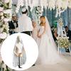 Handcraft Embroidered Flower Bridal Veil Great for Nature Inspiring Wedding Ceremonies Bride Veil for Photography Wear