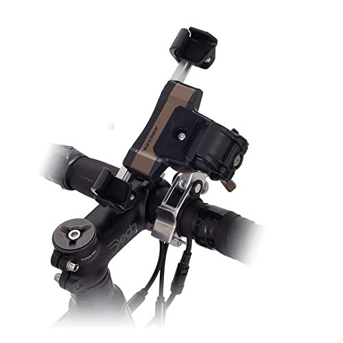 MINOURA Bicycle Smartphone Holder Compatible with Black iH-700 22~35mm