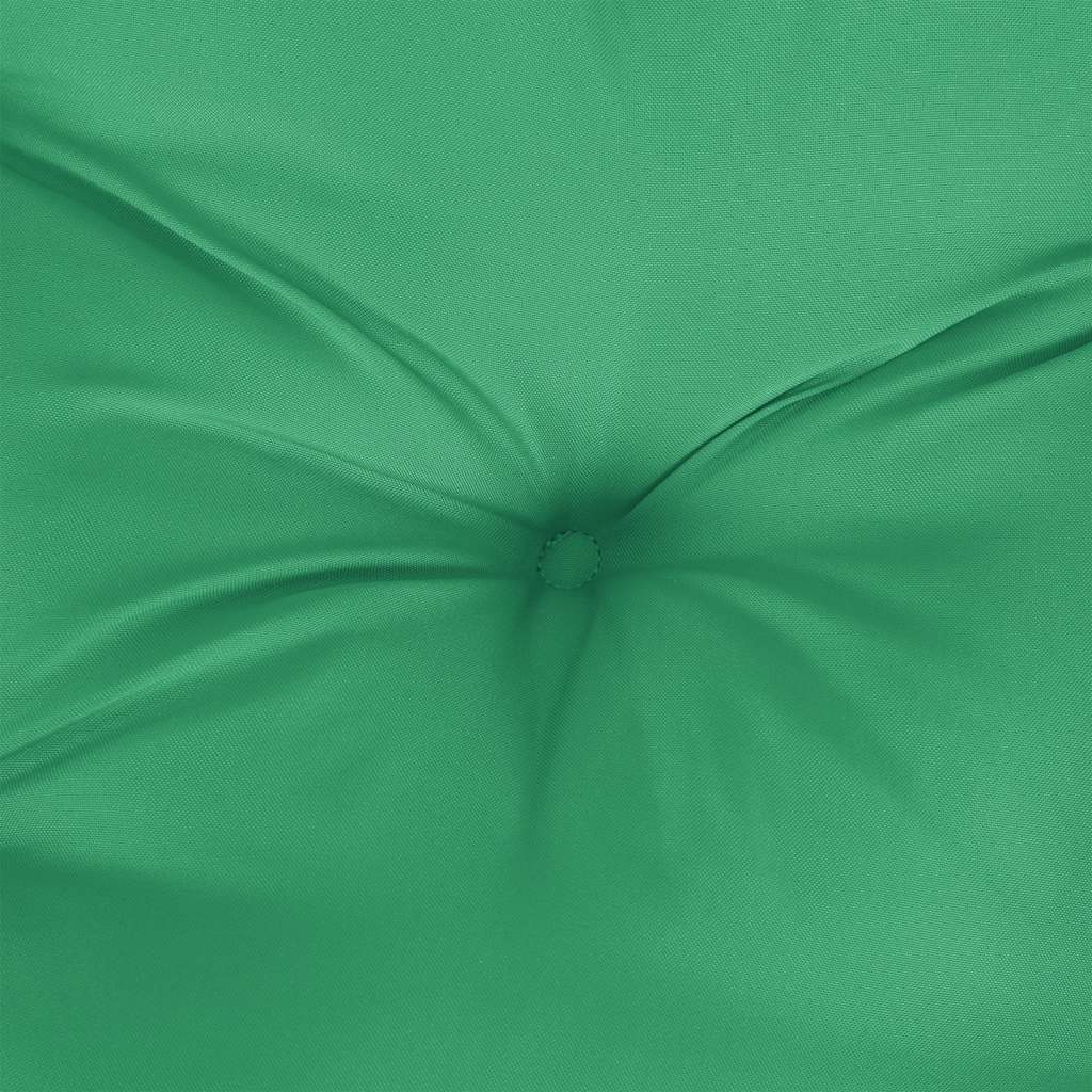 Garden Bench Cushion Green 180x(50+50)x7 Cm Oxford Fabric