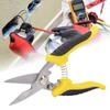 Nůžky Multifunkční Průmyslové Nerezová Ocel Žlutá Černá Rukojeť Elektrikářské Ruční Nářadí