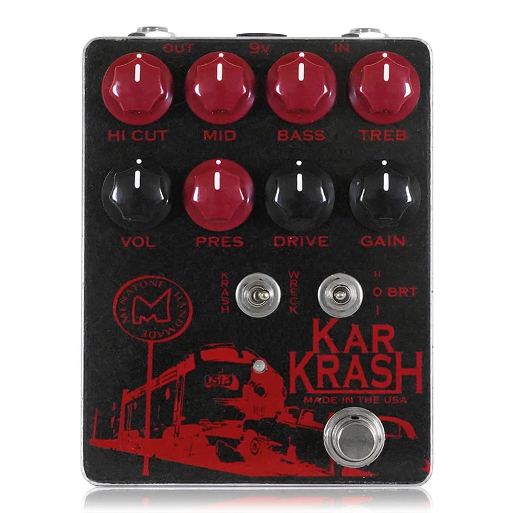 

Menatone Menatone Kar Krash DeluxeOverdrive Distortion Guitar Effector