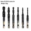 Hex Shank High-Speed Steel Spiral Drill & Tap with Cobalt and AlN Coating