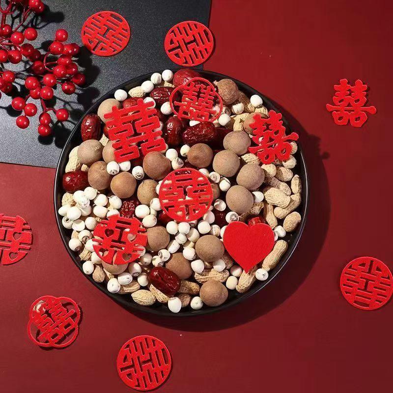 Wedding Bed Mini Hand Throwing Wedding Letter Wedding Room Decoration Throwing Creative Wedding Fruit Plate Wedding Stairs Little Happiness Child