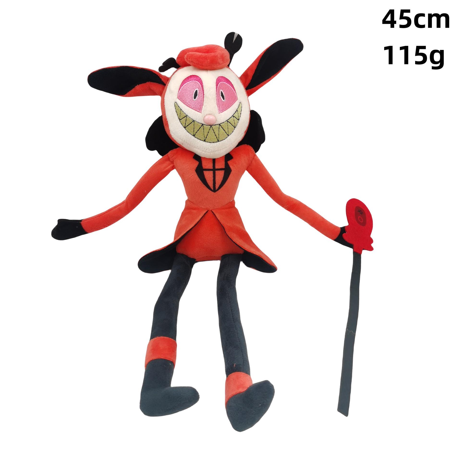 

Трансграничная плюшевая игрушка-клоун Hazbin Hotel Helluva Boss в подарок As Shown