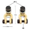 2Pcs Car Battery Pure Copper Chuck Corrosion Resistance Terminal Wire Cable Clamp Clip Electric Connector For Auto Accessories