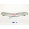 Car External Rear Bumper Trunk Trim Frame Cover Detector Stainless Steel Plate Pedal 1PCs For Hyundai Tucson